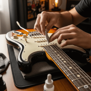 Tips for caring for electric guitar strings