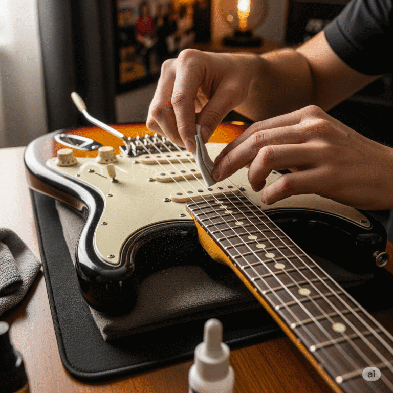 Tips for caring for electric guitar strings