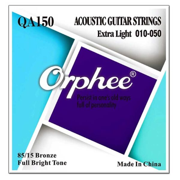 Orphie electric guitar strings, golden color -Softer