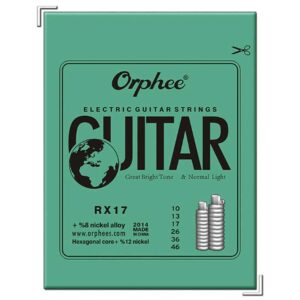 Orphee electric guitar string  Set of nickel plated steel guitar strings for electric guitar -RX17