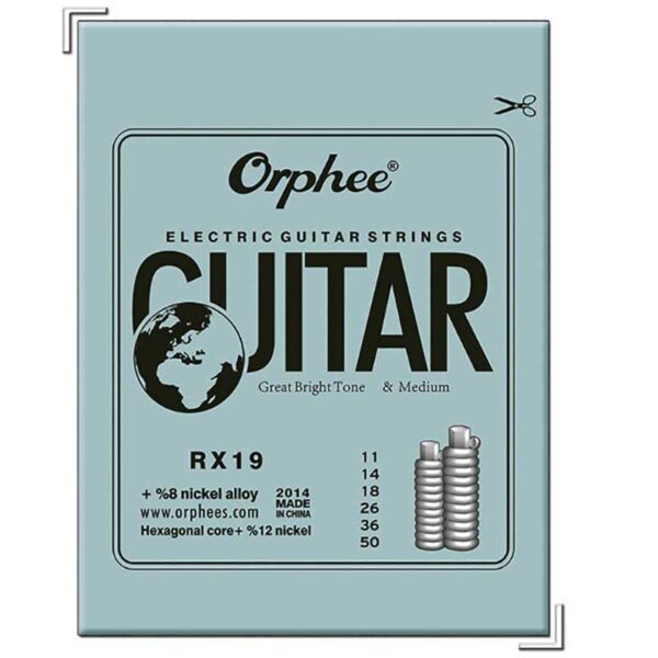 Orphee electric guitar string  Set of nickel plated steel guitar strings for electric guitar -RX19