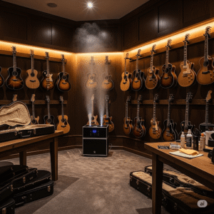 Proper storage of the guitar
