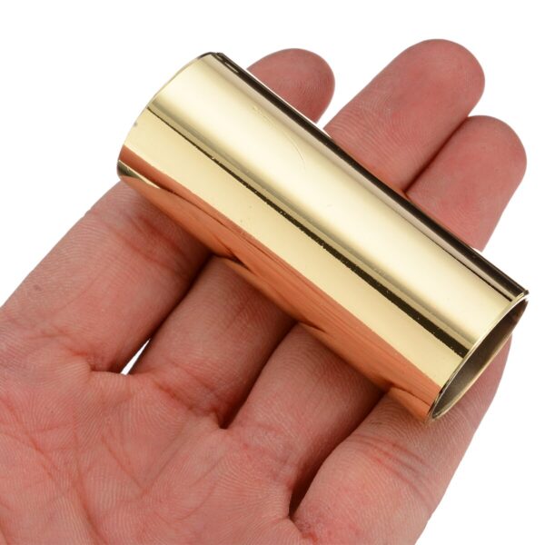⁦1PC Brass Guitar Finger Slide Musical Instrument Accessory Guitar String⁩ - الصورة ⁦3⁩