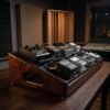 HATHOR Handcrafted Wooden Guitar Pedalboard with Hinged Lift-Top HATHOR Handcrafted Wooden Guitar Pedalboard with Hinged Lift-Top