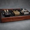 HATHOR Handcrafted Wooden Guitar Pedalboard with Hinged Lift-Top HATHOR Handcrafted Wooden Guitar Pedalboard with Hinged Lift-Top